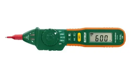 Produktfoto 1 von Extech 381676A Digital LCD Multimeter 600 V ac / 200 mA ac 200 mA dc