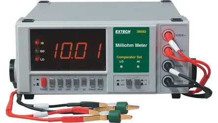 Produktfoto 1 von Extech 380562, 4-Draht Ohmmeter 20000