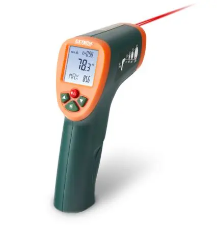 Produktfoto 1 von Extech IR270 Infrarot Thermometer, -4 °F 12:1, bis 650 °C, ±1 %, -4 bis 1202 ° F