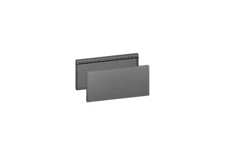 Produktfoto 1 von Rittal Frontblendenkit Boden-/Linienverkleidung Stahlblech für VX-Basis/Liniensystem