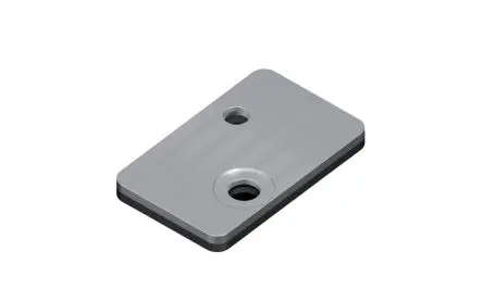 Produktfoto 1 von Rittal Adapter Basis-/Sockeladapter Stahlblech für VX-Basis/Liniensystem