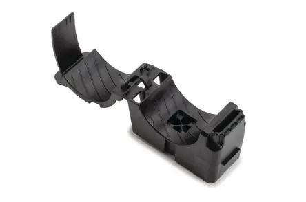 Produktfoto 1 von HellermannTyton Kabelhalter Gewindebolzen, Kabel-Ø 50.8 mm Nylon 6.6 Schwarz 35.1mm x 30.4 mm x 149.7 mm