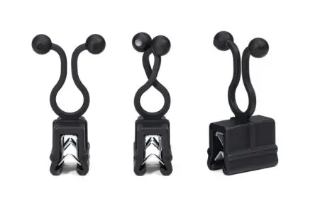 Produktfoto 1 von HellermannTyton Kabelhalter Schraubbefestigung, Kabel-Ø 29 mm Nylon 6.6 Schwarz 9.2mm x 15 mm x 33.15 mm