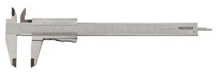 Produktfoto 1 von Teng Tools 150 mm Nonius Metrisch Messschieber 0.05