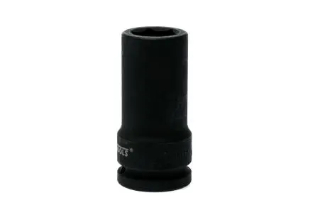 Produktfoto 1 von Teng Tools 3/4 in, 24 mm Tiefschlag-Stecknuss Schlag-Steckschlüssel lang Chrom-Molybdän, 95 mm