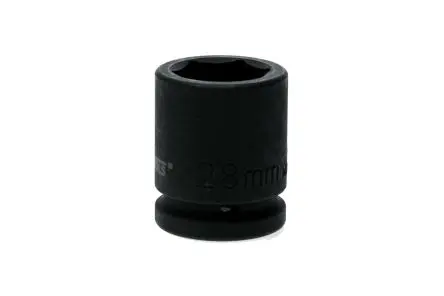 Produktfoto 1 von Teng Tools 3/4 in, 28 mm Standard-Steckschlüssel Schlag-Steckschlüssel lang Chrom-Molybdän, 54 mm