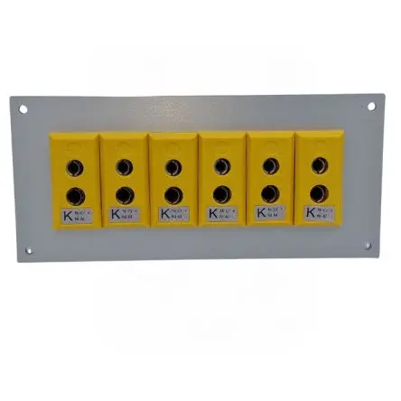 Produktfoto 1 von RS PRO 0106655 Anschlussfeld für Thermoelement