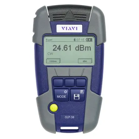 Viavi OLP-38V2 LWL-Prüfgerät Einzel- und Multimode USB Typ C 2,5 mm Universalstecker