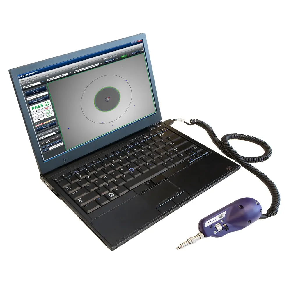Produktfoto 1 von Viavi Digitales Analysemikroskop Glasfaser-Kamerasonde für Wird auch mit Windows verwendet, um eine Verbindung zu einem
