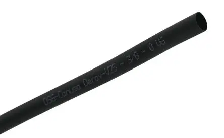 Produktfoto 1 von DSG-Canusa DERAY V25 Wärmeschrumpfschlauch Schwarz Schrumpfrate 2:1