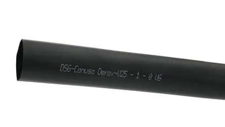 Produktfoto 1 von DSG-Canusa DERAY V25 Wärmeschrumpfschlauch Schwarz Schrumpfrate 2:1