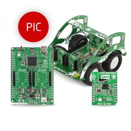 Produktfoto 1 von Brand-Rex Entwicklungswerkzeug für Motoren und Robotik, Buggy für PIC18FJ