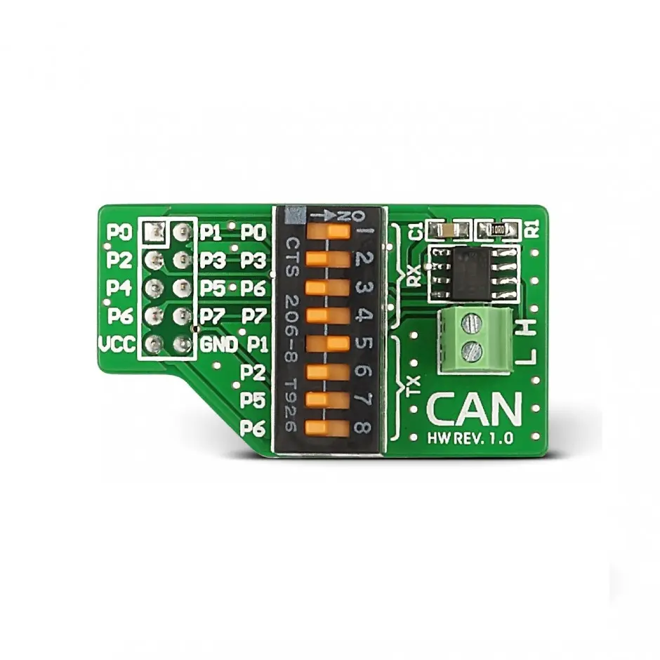 Produktfoto 1 von Brand-Rex CAN-1-Board CAN, Platine Entwicklungstool Microcontroller Mikroe-67