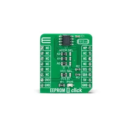Produktfoto 1 von Brand-Rex Speicher-Entwicklungskit, CAV24C512 EEPROM, Entwicklungsboard, EEPROM 8 Click