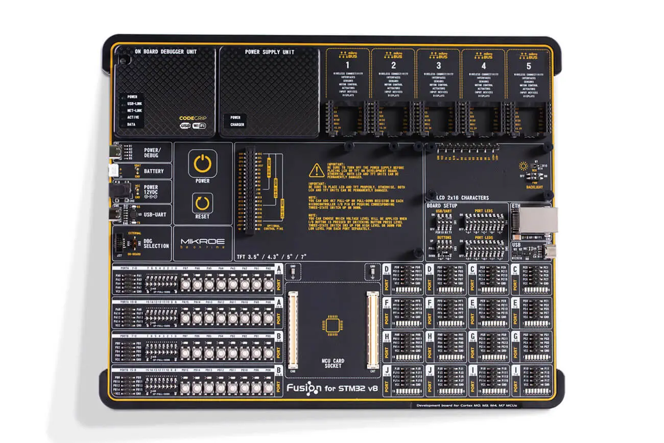 Brand-Rex Fusion für STM32 v8 mit STM32F407ZG über USB-C USB, Entwicklungsboard Entwicklungstool Microcontroller ARM 8.