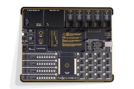 Produktfoto 1 von Brand-Rex Fusion für STM32 v8 mit STM32F407ZG über USB-C USB, Entwicklungsboard Entwicklungstool Microcontroller ARM 8.