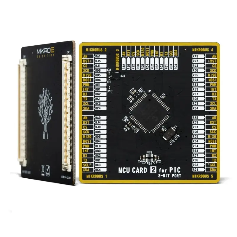 Produktfoto 1 von Brand-Rex MCU, Entwicklungsboard Entwicklungstool Microcontroller PIC 8. Generation Mikroe-4007