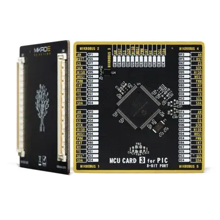 Produktfoto 1 von Brand-Rex MCU-Karte 3 für PIC PIC18F97J60 MCU, Entwicklungsboard Entwicklungstool Microcontroller PIC 8. Generation