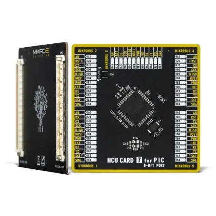 Produktfoto 1 von Brand-Rex MCU-Karte 7 für PIC PIC18F86J50 MCU, Entwicklungsboard Entwicklungstool Microcontroller PIC 8. Generation