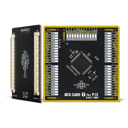 Produktfoto 1 von Brand-Rex MCU-Karte 7 für PIC PIC18F86J55 MCU, Entwicklungsboard Entwicklungstool Microcontroller PIC 8. Generation