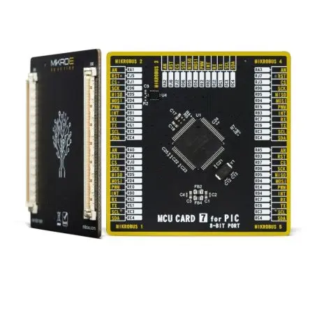 Produktfoto 1 von Brand-Rex MCU-Karte 7 für PIC PIC18F87J50 MCU, Entwicklungsboard Entwicklungstool Microcontroller PIC 8. Generation