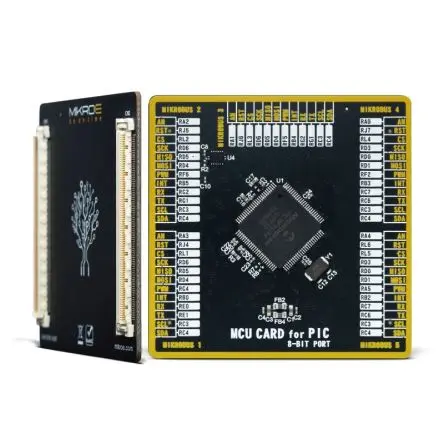 Produktfoto 1 von Brand-Rex MCU-Karte für PIC PIC18F96J94 MCU, Entwicklungsboard Entwicklungstool Microcontroller PIC 8. Generation