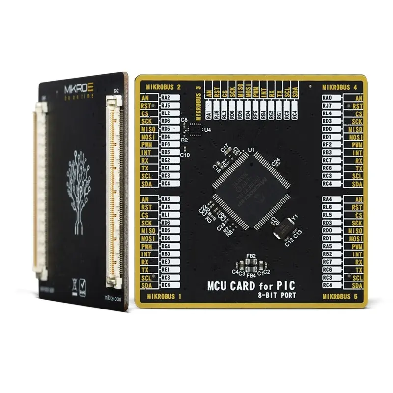 Produktfoto 1 von Brand-Rex MCU-Karte für PIC PIC18F97J94 MCU, Entwicklungsboard Entwicklungstool Microcontroller PIC 8. Generation