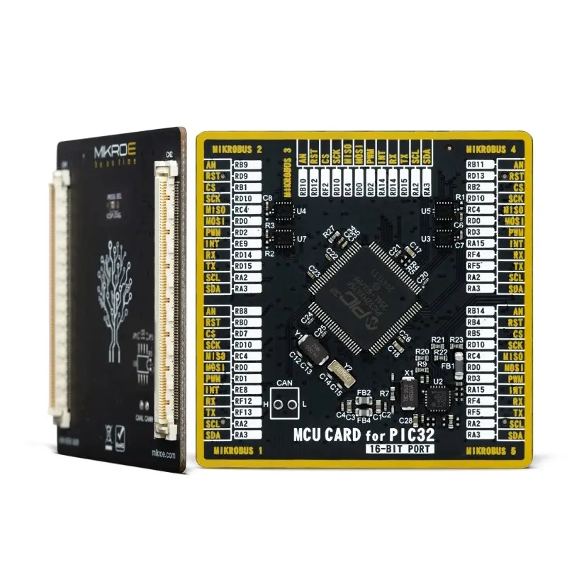 Produktfoto 1 von Brand-Rex MCU-Karte für PIC32 PIC32MX675F256L MCU, Entwicklungsboard Entwicklungstool Microcontroller PIC32 8.