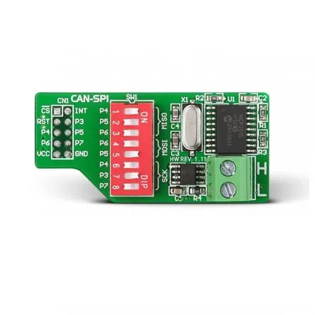 Brand-Rex CANSPI-Board SPI, Platine Entwicklungstool Microcontroller Mikroe-68