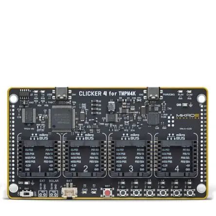 Produktfoto 1 von Brand-Rex Clicker 4 für TMPM4K USB, Entwicklungsboard Entwicklungstool Microcontroller Mikroe-4912
