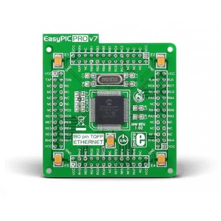 Produktfoto 1 von Brand-Rex EasyPIC PRO v7 PIC18F87J60 MCU-Karte MCU, MCU-Karte Entwicklungstool Microcontroller PIC 7. Generation