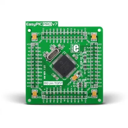 Produktfoto 1 von Brand-Rex EasyPIC PRO v7 PIC18F8722 MCU-Karte NanoWatt-Technologie, MCU-Karte Entwicklungstool Microcontroller PIC 7.