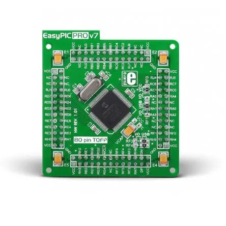Produktfoto 1 von Brand-Rex EasyPIC PRO v7 NanoWatt-Technologie, MCU-Karte Entwicklungstool Microcontroller PIC 7. Generation Mikroe-997