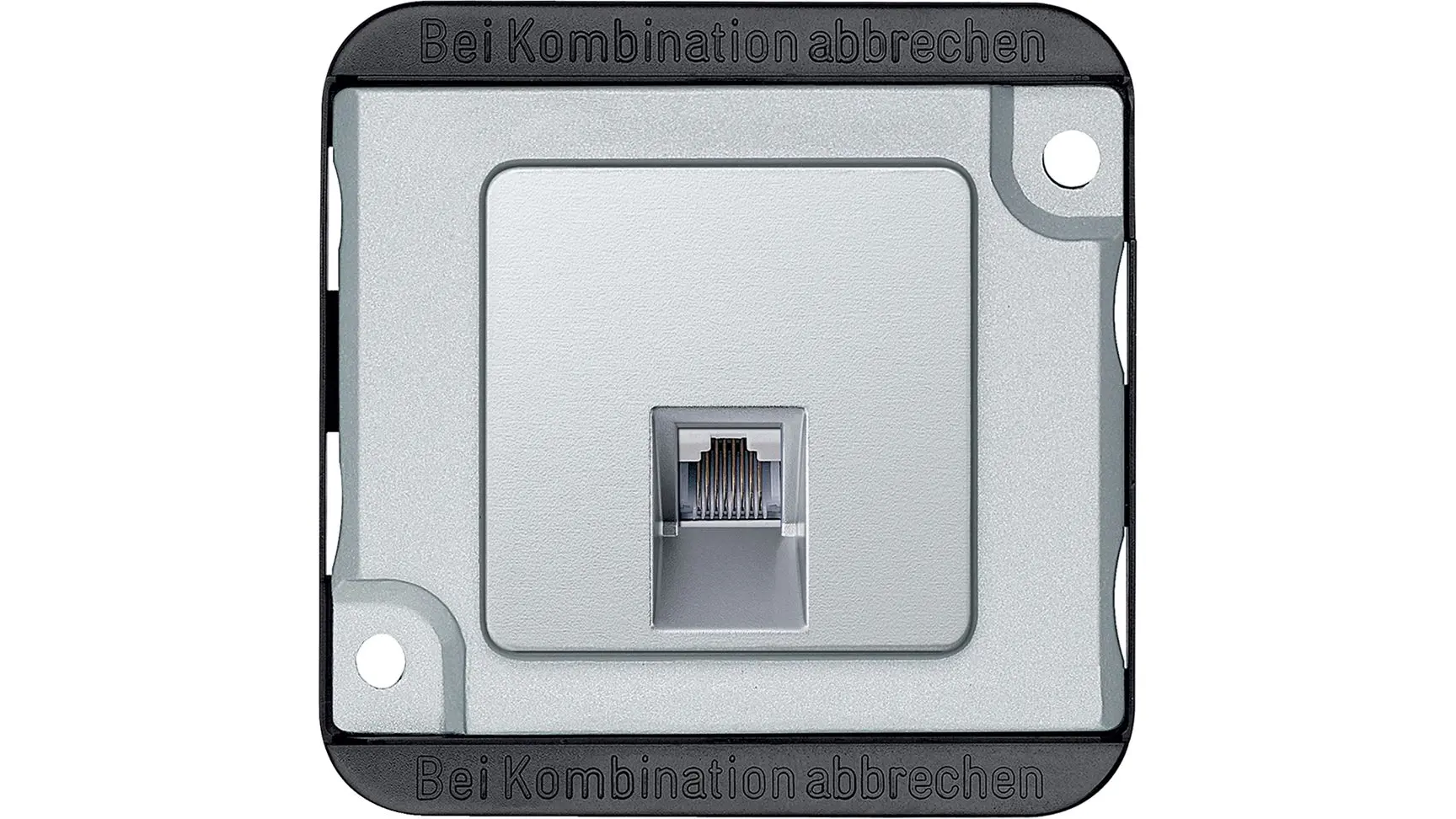 Produktfoto 1 von Schneider Electric MTN Steckdose RJ45 1-fach Grau