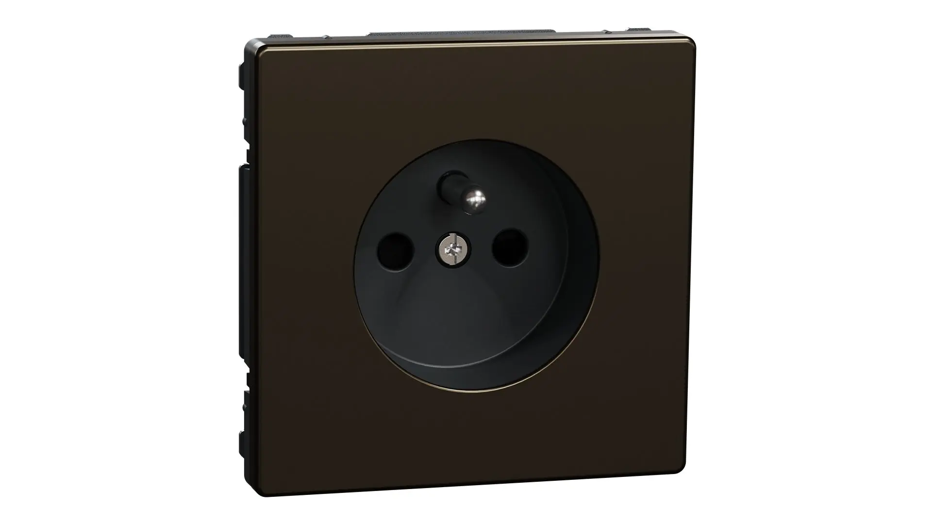 Produktfoto 1 von Schneider Electric MTN Steckdose Typ E 1-fach Innen Mokka / 16 A