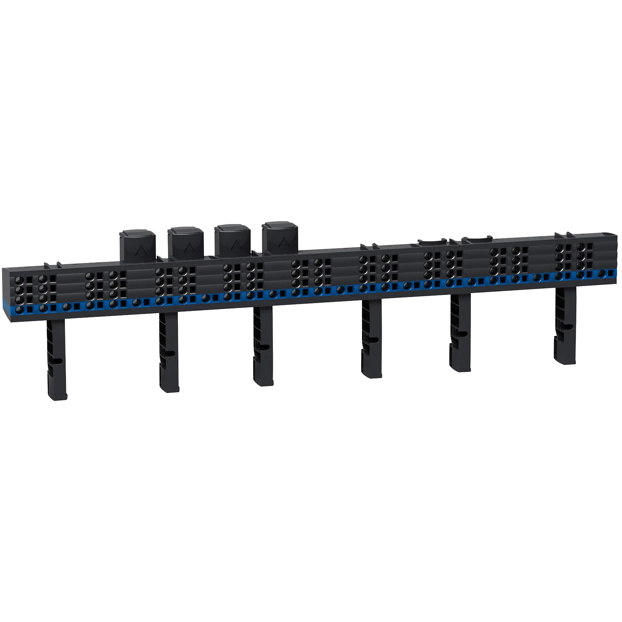 Produktfoto 1 von Schneider Electric Verteilerblock / 690 V ac 200A Anthrazit, IPXXB