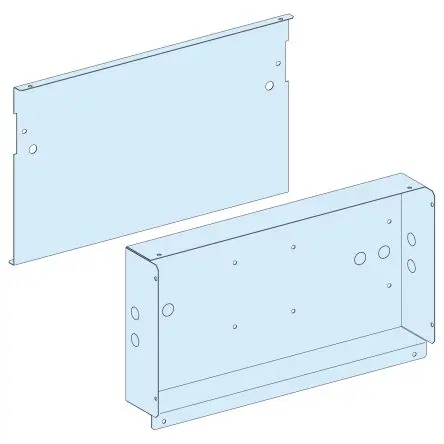 Produktfoto 1 von Schneider Electric PrismaSeT P Kabelklemme Sammelschiene - Abdeckung Weiß 577mm x 653 mm