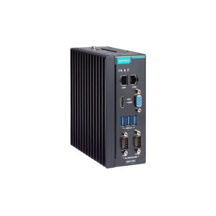 MOXA DRP-C100 Industrie-PC 90 W 4 Adern, Intel Core i5-1145G7E Prozessor, 8GB 2.6 GHz IP20 für Windows, Linux