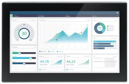 Produktfoto 1 von Siemens, SIMATIC HMI MTP1500, HMI-Bediengerät, TFT, 1366 x 768 pixel, 15.6 Zoll