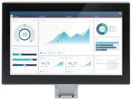 Produktfoto 1 von Siemens, SIMATIC HMI MTP1500, HMI-Bediengerät, TFT, 1366 x 768 pixel, 15.6 Zoll