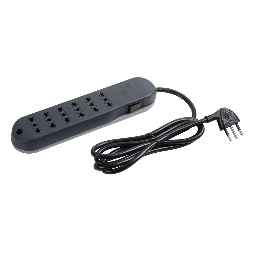 Produktfoto 1 von Bticino Slim Steckdosenleiste, 1.5 m, 6-fach, 2P+T 250 V ac