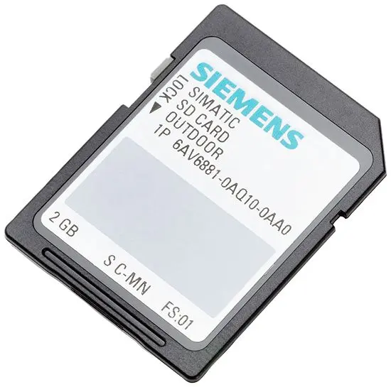 Produktfoto 1 von Siemens SD-Karte zum Einsatz mit TIA V16