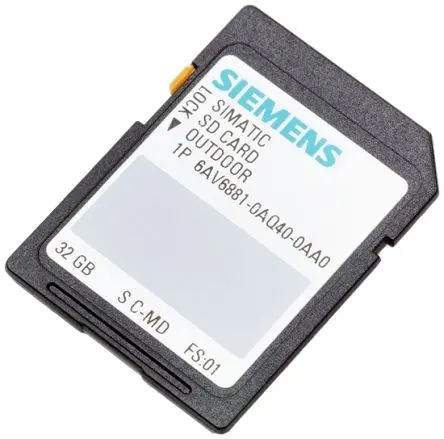 Produktfoto 1 von Siemens SD-Karte zum Einsatz mit TIA V16