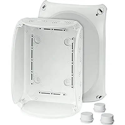 Produktfoto 1 von HENSEL DK Polycarbonat Abzweigdose Grau IP66, IP55 Breite 210mm Höhe 155 mm Länge 92 mm