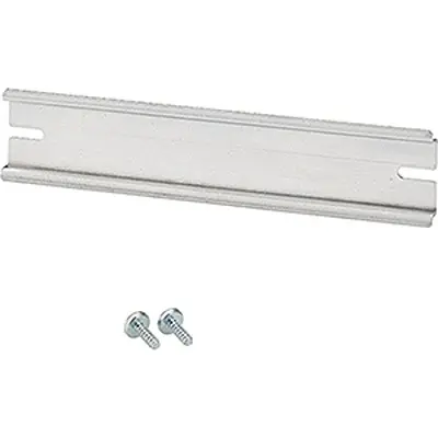 Produktfoto 1 von HENSEL Stahlblech DIN-Hutschiene DK TS 25, H. 35 mm B. 35 mm, L. 168 mm