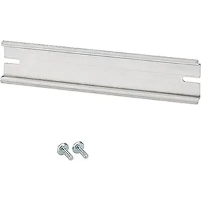 Produktfoto 1 von HENSEL Stahlblech DIN-Hutschiene DK TS 25, H. 35 mm B. 35mm, L. 168 mm