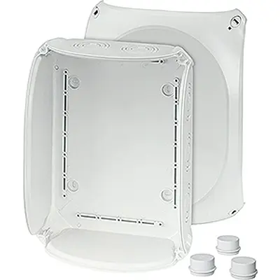 Produktfoto 1 von HENSEL DK Polycarbonat Abzweigdose Grau IP66, IP55 Breite 295 mm Höhe 225 mm Länge 122 mm
