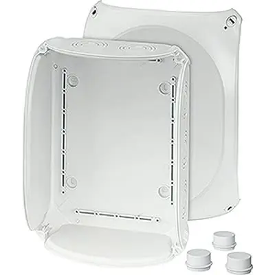 Produktfoto 1 von HENSEL DK Polycarbonat Abzweigdose Grau IP66, IP55 Breite 295mm Höhe 225 mm Länge 122 mm