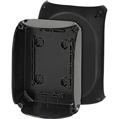 Produktfoto 1 von HENSEL EB Polycarbonat Abzweigdose Schwarz IP66 Breite 180mm Höhe 130 mm Länge 77 mm