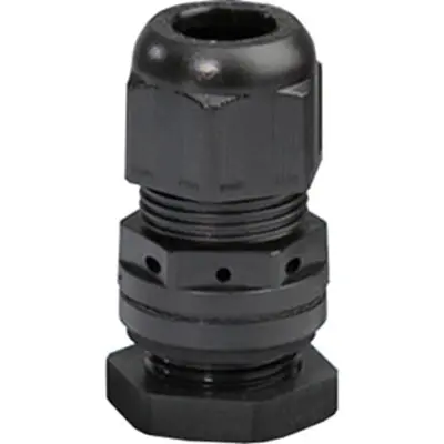 Produktfoto 1 von HENSEL KBS Kabelverschraubung, M32 x 1.5 Polyamid Schwarz 13 mm/ 21 mm, IP65, IP40